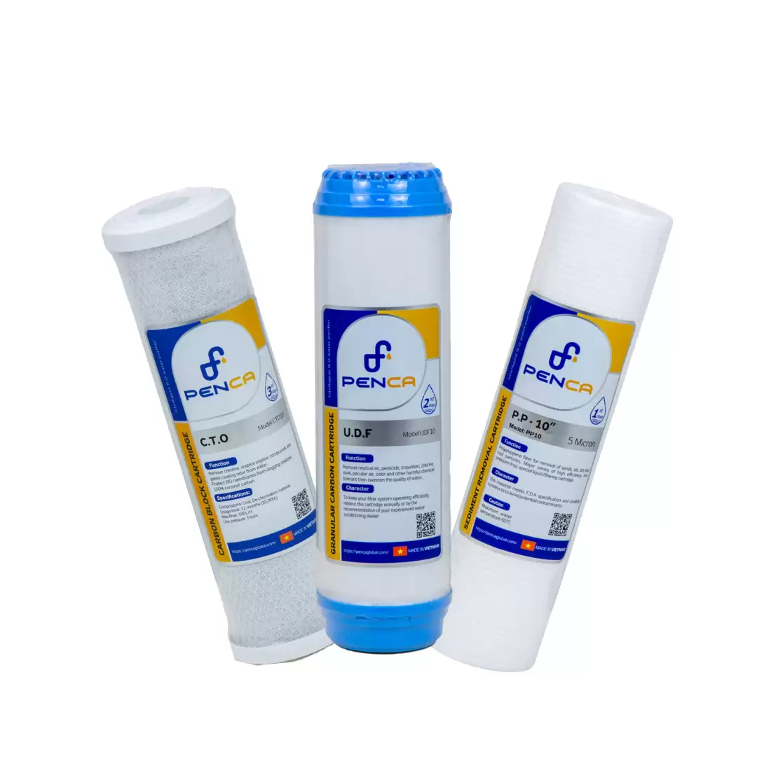 BỘ LÕI LỌC 10" PP-GAC-CTO